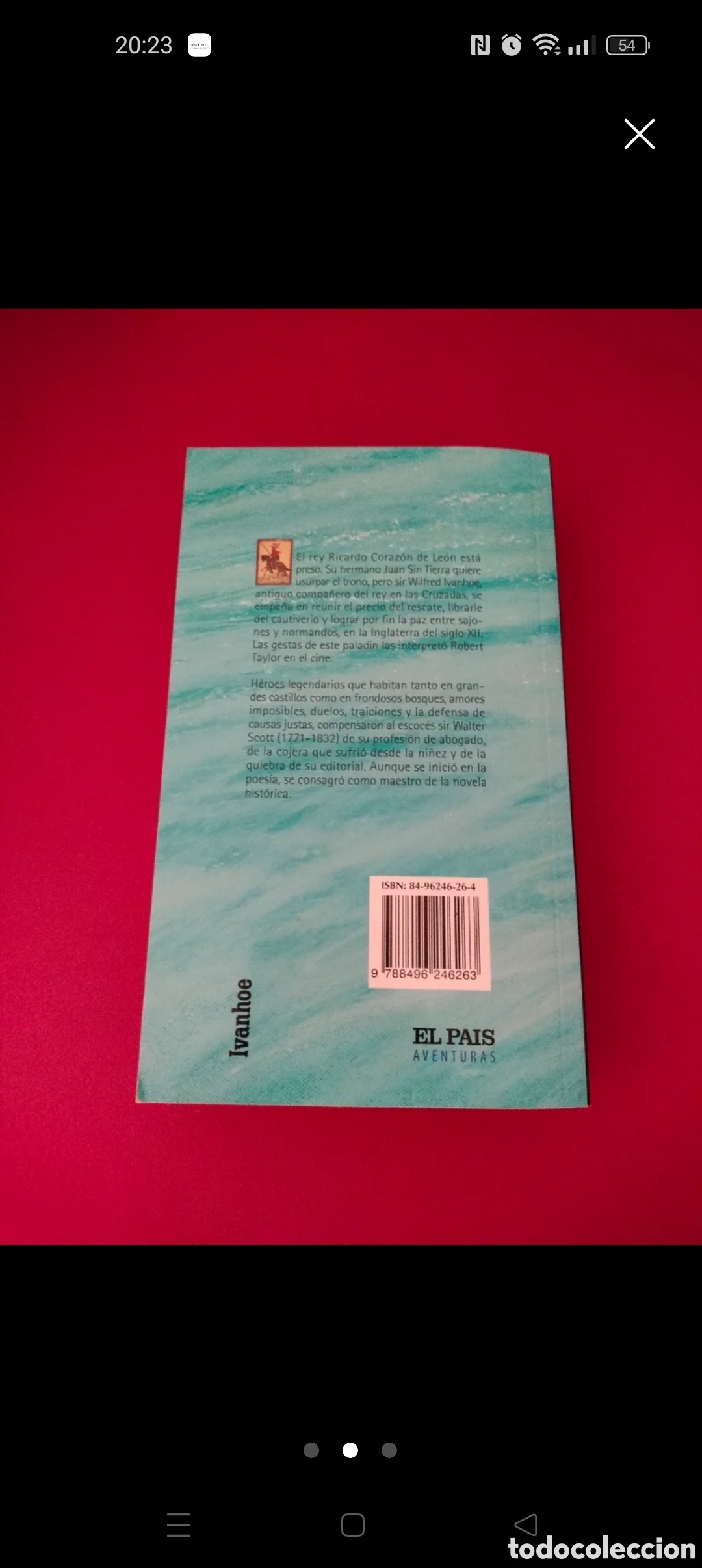 Libros de segunda mano: LIBRO IVANHOE. WALTER SCOT - Foto 2