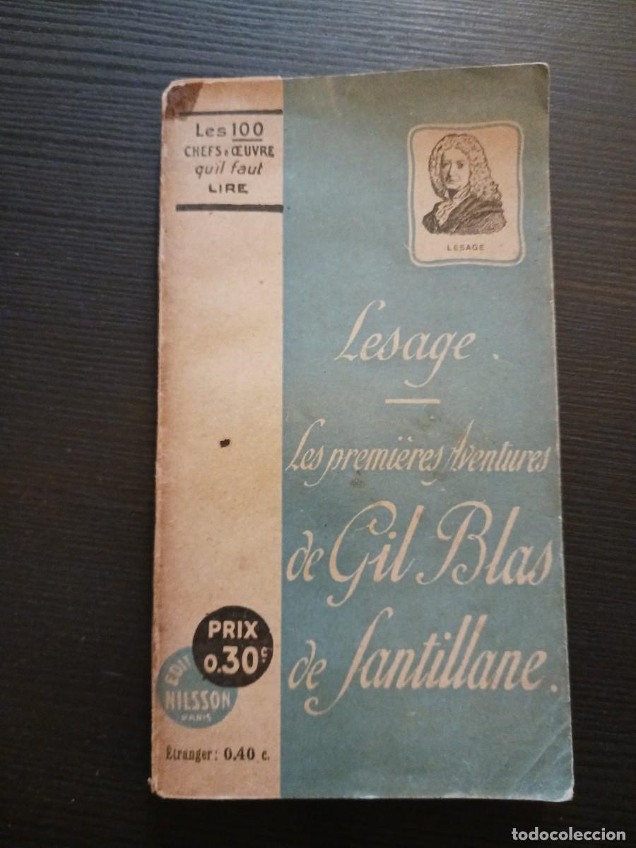 Libros de segunda mano: Les premi&egrave;res aventures de Gil Blas de Santillane - Le Sage - Foto 1