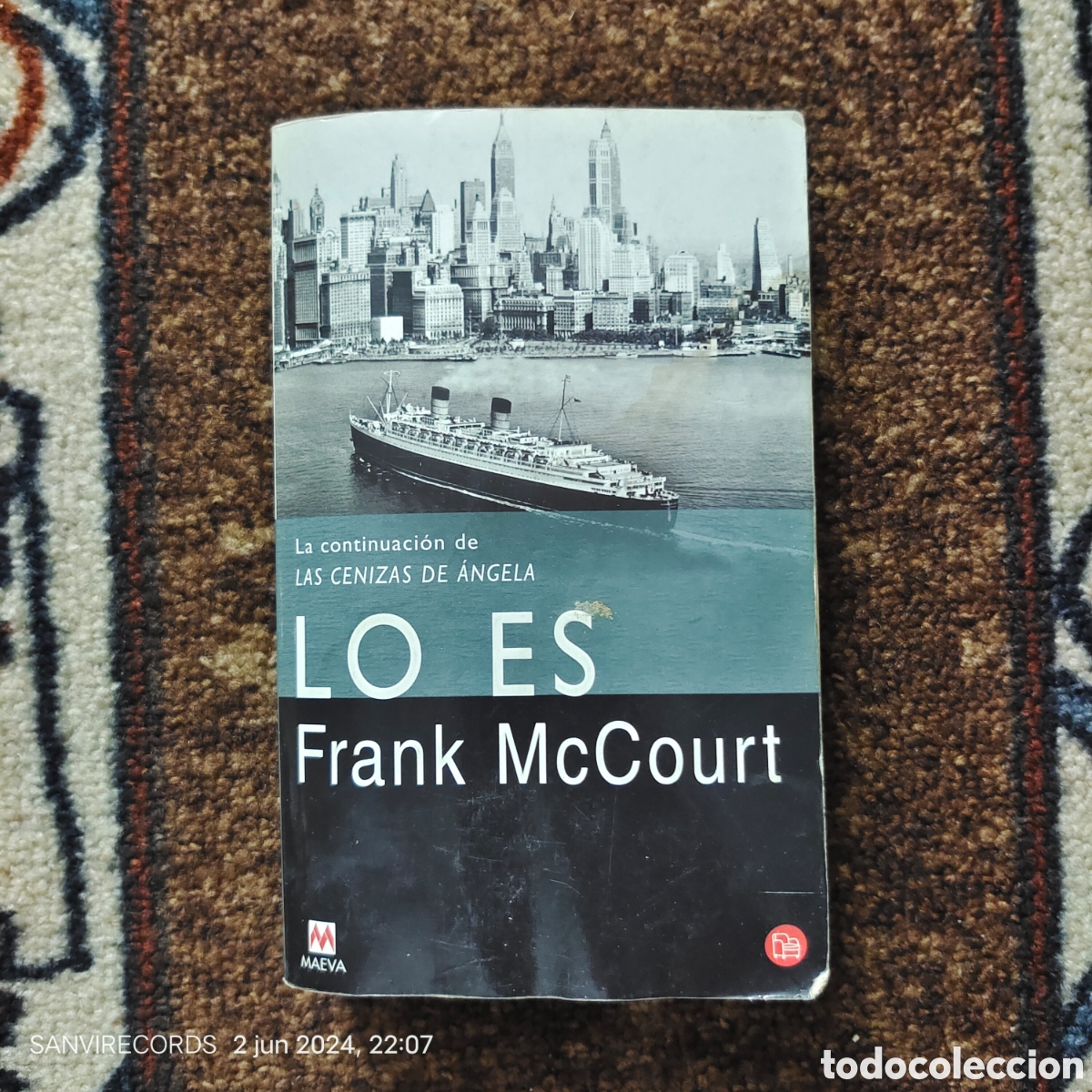 Libros de segunda mano: LO ES (FRANK MCCOURT) (PUNTO DE LECTURA) - Foto 1