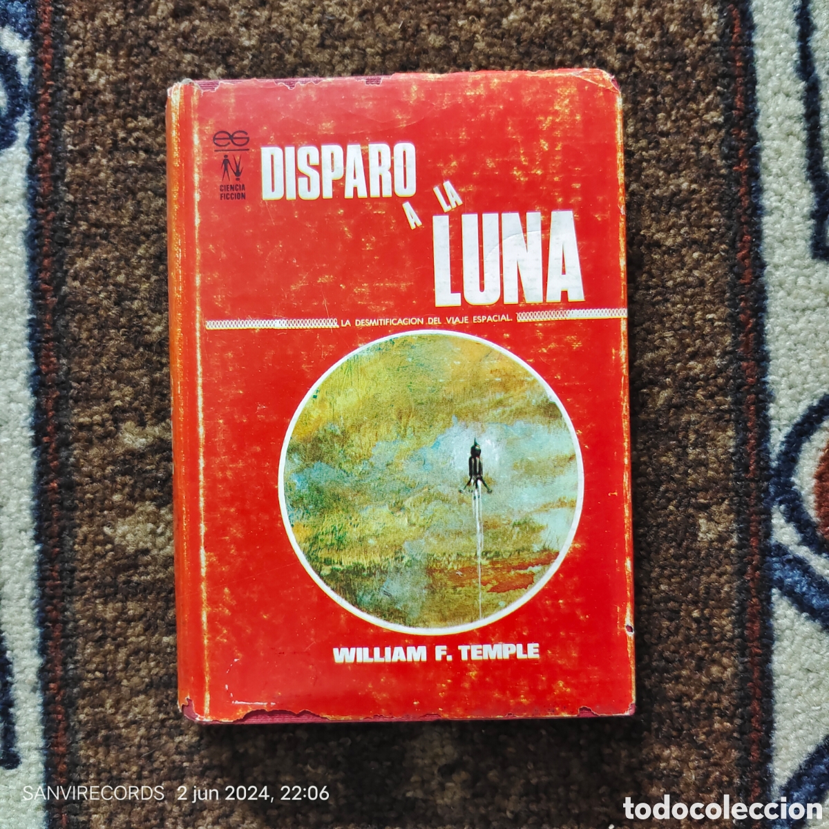 Libros de segunda mano: DISPARO A LA LUNA (WILLIAM F. TEMPLE) (G&Eacute;MINIS) - Foto 1
