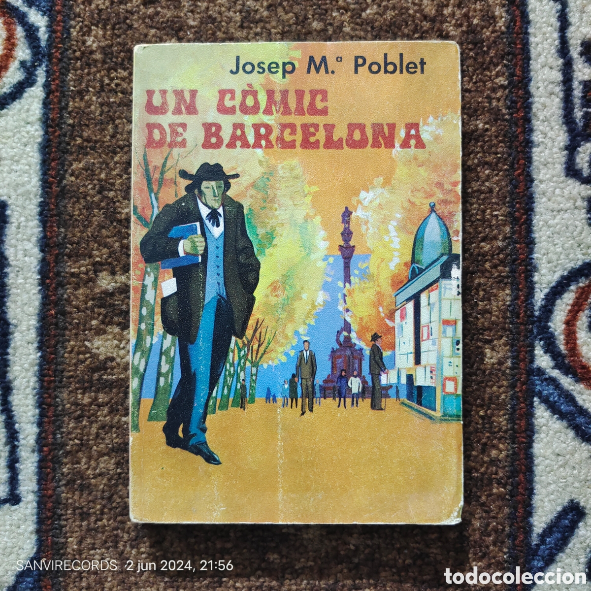Libros de segunda mano: UN C&Oacute;MIC DE BARCELONA (JOSEP M&ordf; POBLET) - Foto 1