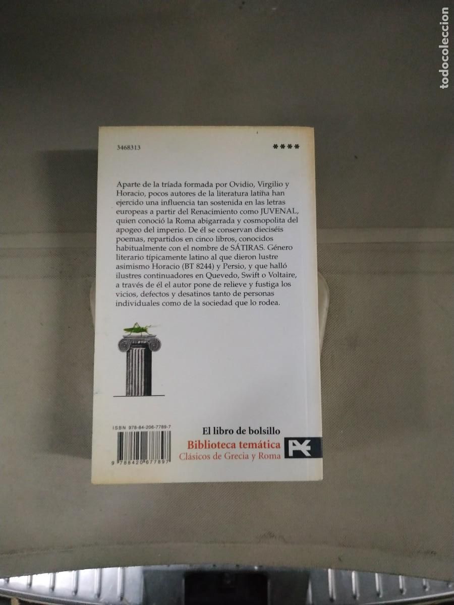 Libros de segunda mano: S&aacute;tiras - Juvenal. Alianza - Foto 2