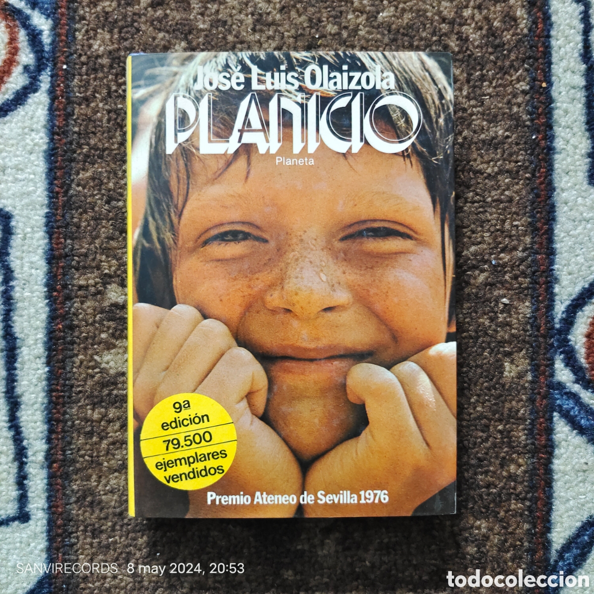 Libros de segunda mano: PLANICIO (JOSE LUIS OLAIZOLA) (PLANETA) - Foto 1