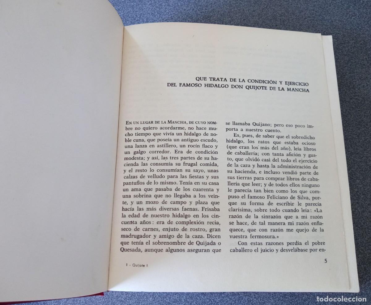 Libros de segunda mano: Lote libros Don Quijote De La Mancha Miguel De Cervantes - Foto 5