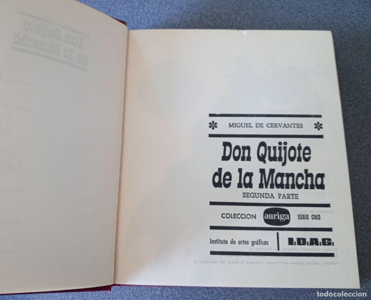 Libros de segunda mano: Lote libros Don Quijote De La Mancha Miguel De Cervantes - Foto 8
