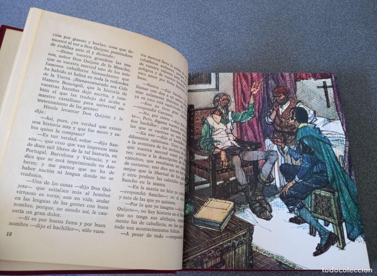 Libros de segunda mano: Lote libros Don Quijote De La Mancha Miguel De Cervantes - Foto 12