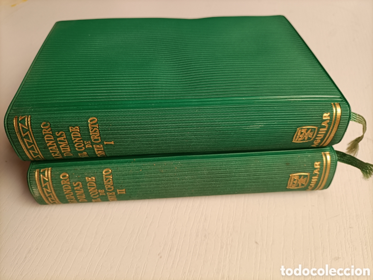 Libros de segunda mano: Alejandro Dumas. El Conde de Montecristo 2 tomos.. Aguilar 1958 - Foto 1