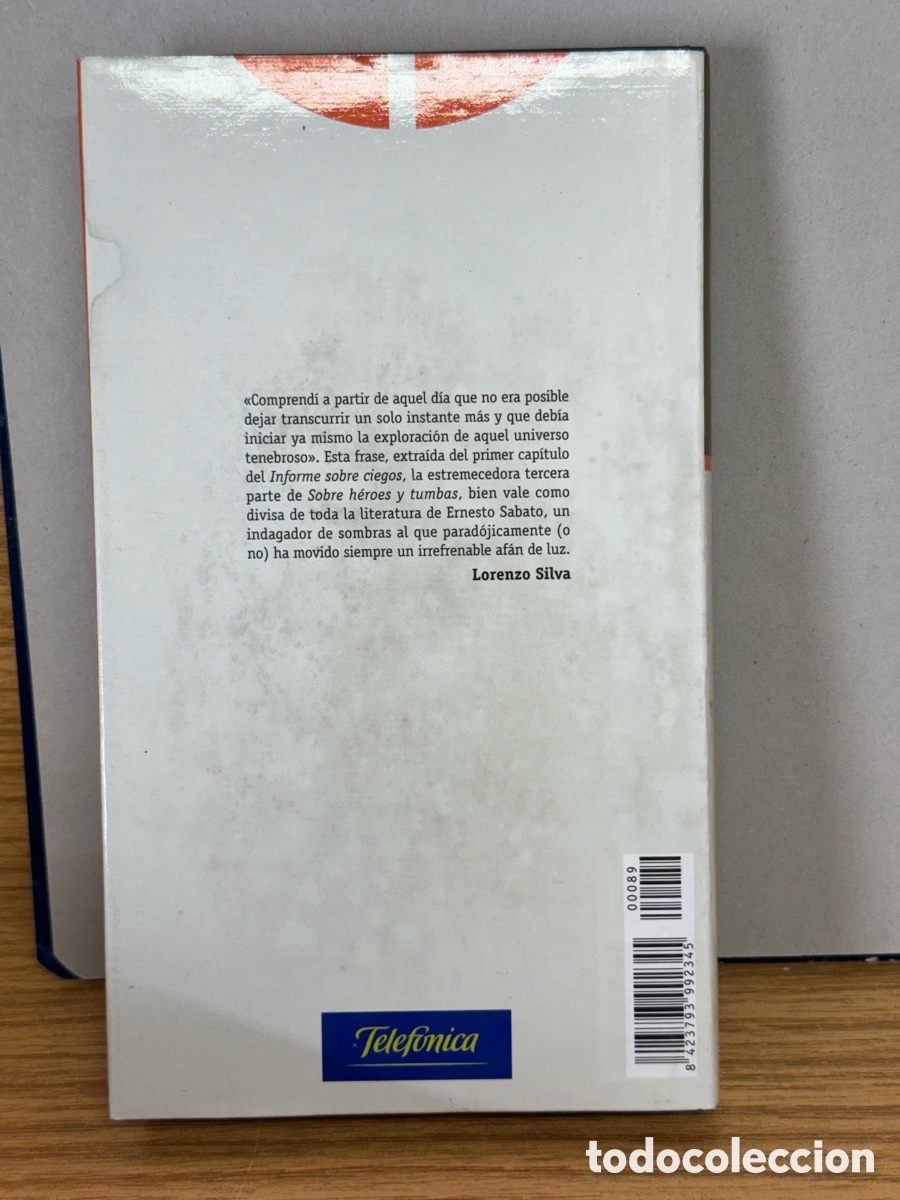 Libros de segunda mano: Libro: Sobre H&eacute;roes y Tumbas. Ernesto S&aacute;bato - Foto 2