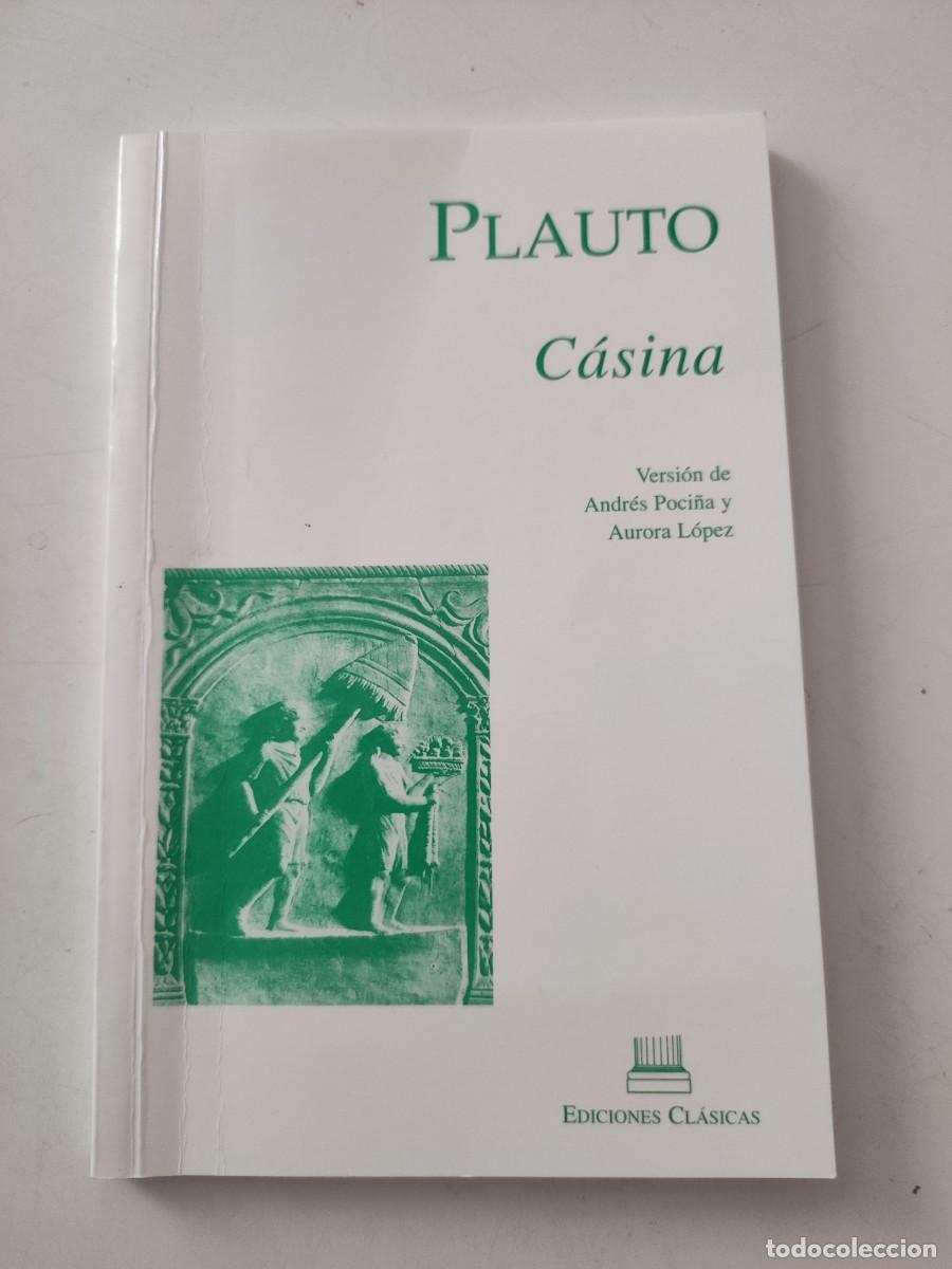 Libros de segunda mano: C&aacute;sina. Plauto. Ediciones Cl&aacute;sicas. - Foto 1