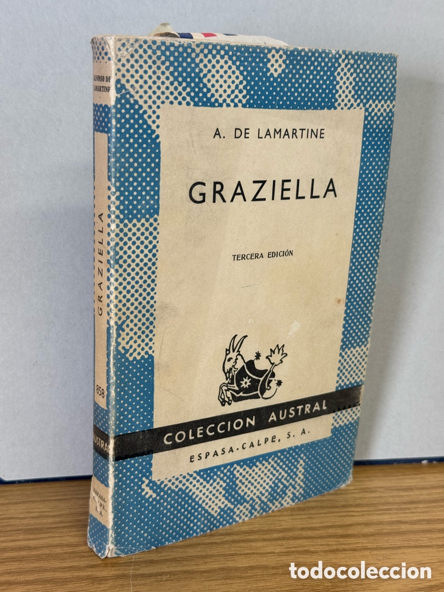 Libros de segunda mano: Libro: Graziella. Austral - Foto 2