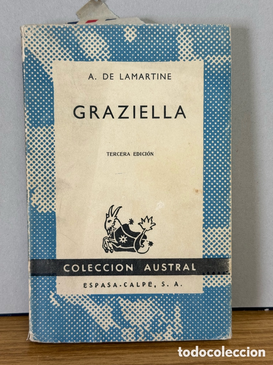Libros de segunda mano: Libro: Graziella. Austral - Foto 1
