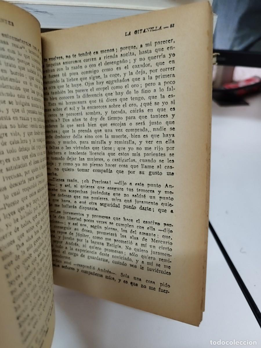 Libros de segunda mano: LA GITANILLA Y LA ESPA&Ntilde;OLA INGLESA - MIGUEL DE CERVANTES - CL&Aacute;SICOS EBRO - Foto 3
