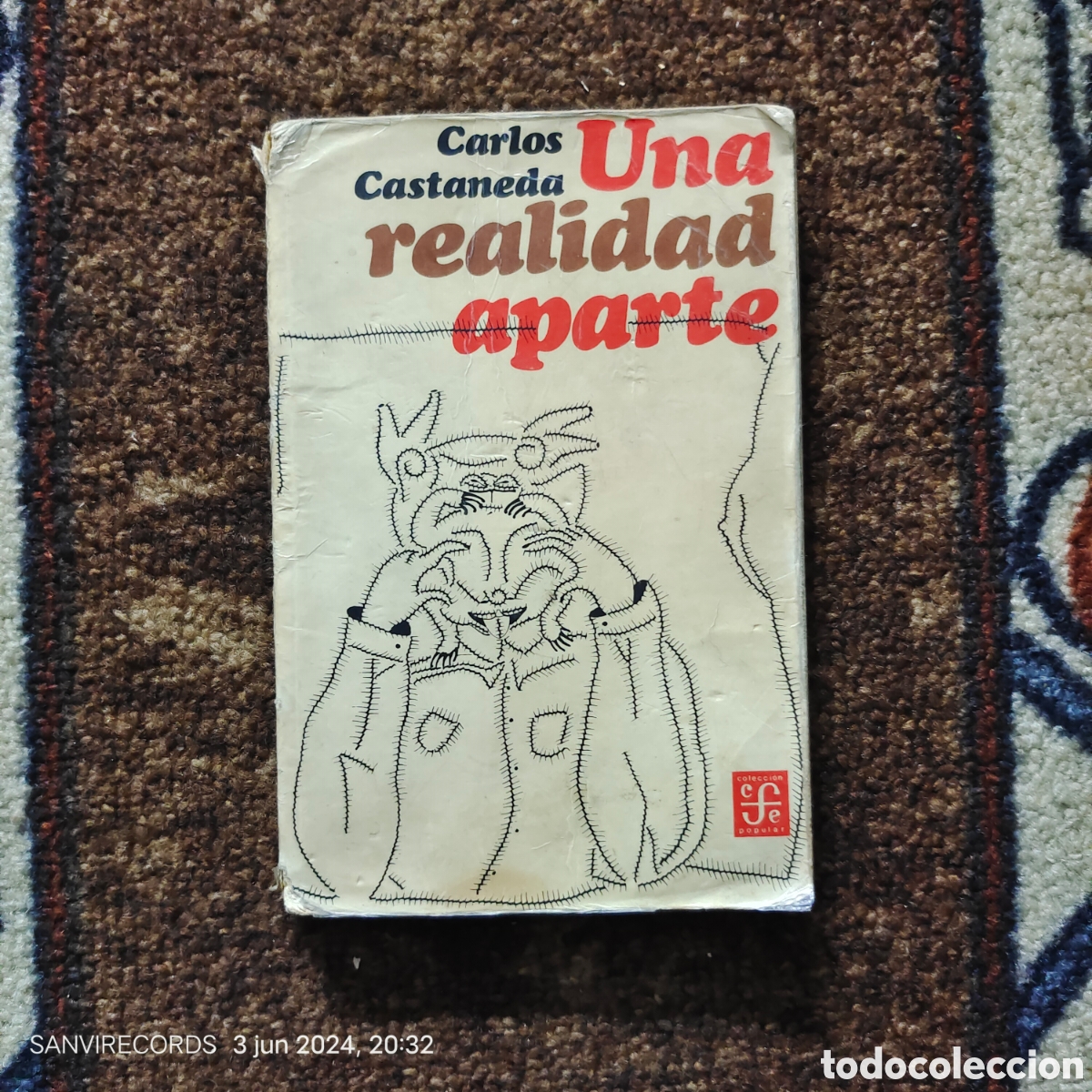 Libros de segunda mano: UNA REALIDAD APARTE (CARLOS CASTANEDA) - Foto 1