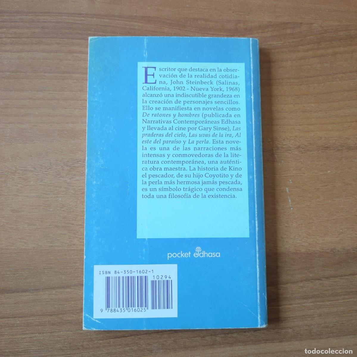 Libros de segunda mano: LA PERLA - JOHN STEINBECK - POCKET EDHASA - 1994 - Foto 2
