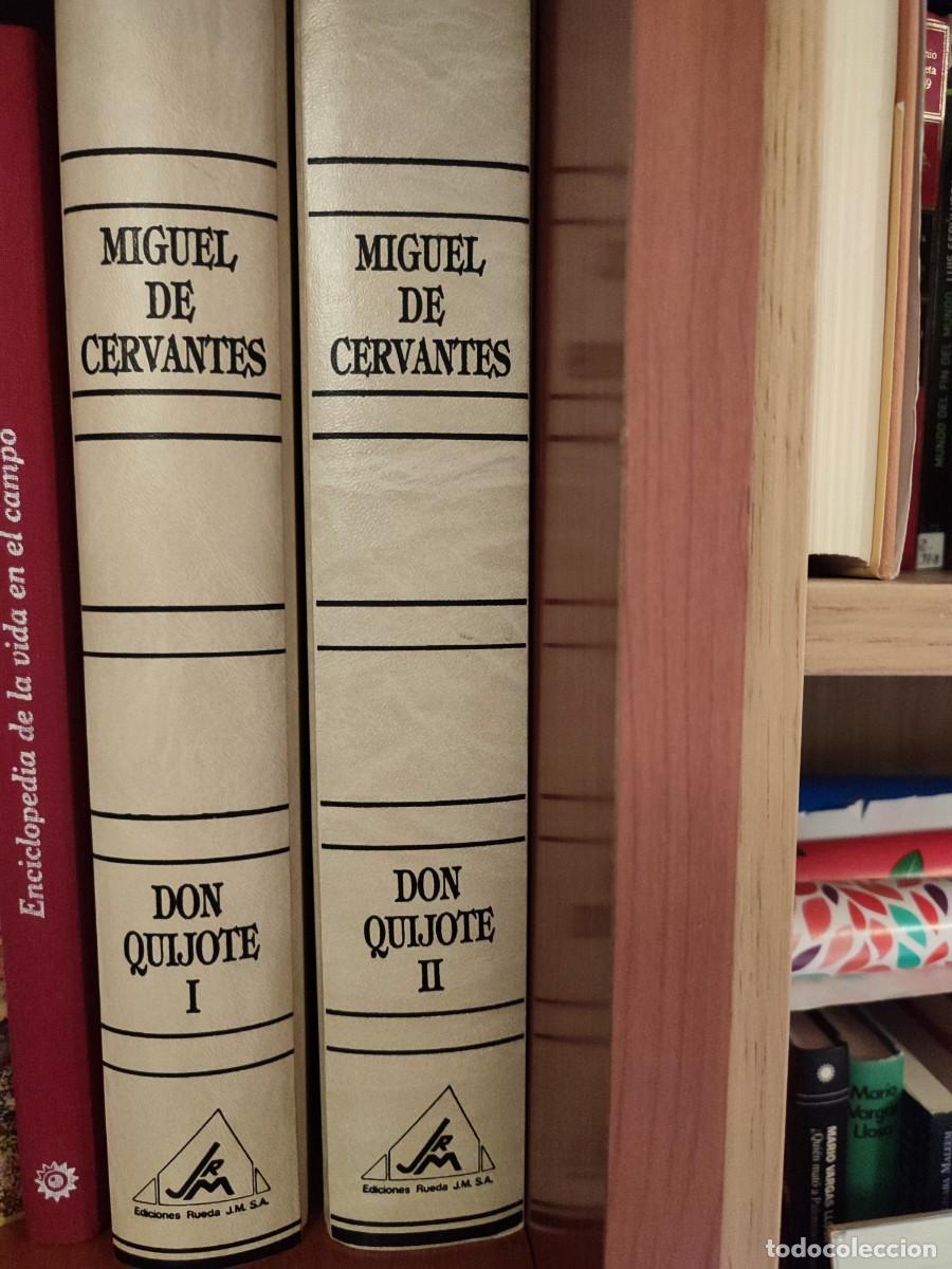 Libros de segunda mano: &rdquo;Don Quijote&rdquo; en dos tomos con ilustraciones - Foto 1