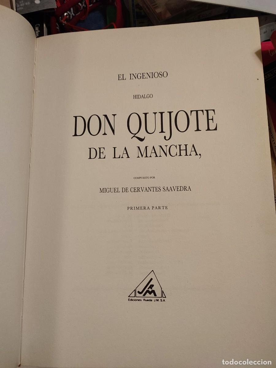 Libros de segunda mano: &rdquo;Don Quijote&rdquo; en dos tomos con ilustraciones - Foto 4