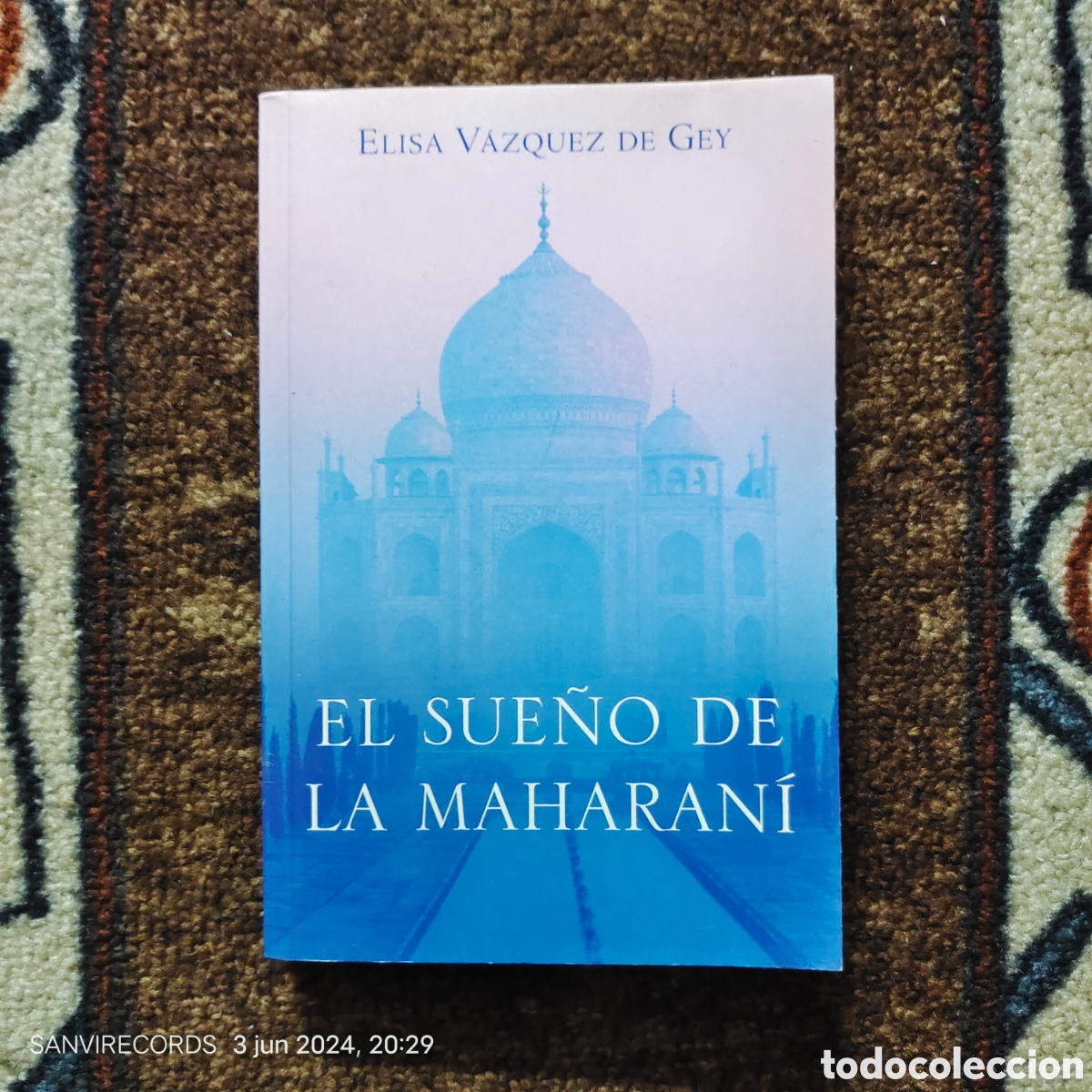Libros de segunda mano: EL SUE&Ntilde;O DE LA MAHARAN&Iacute; (ELISA V&Aacute;ZQUEZ DE GEY) - Foto 1