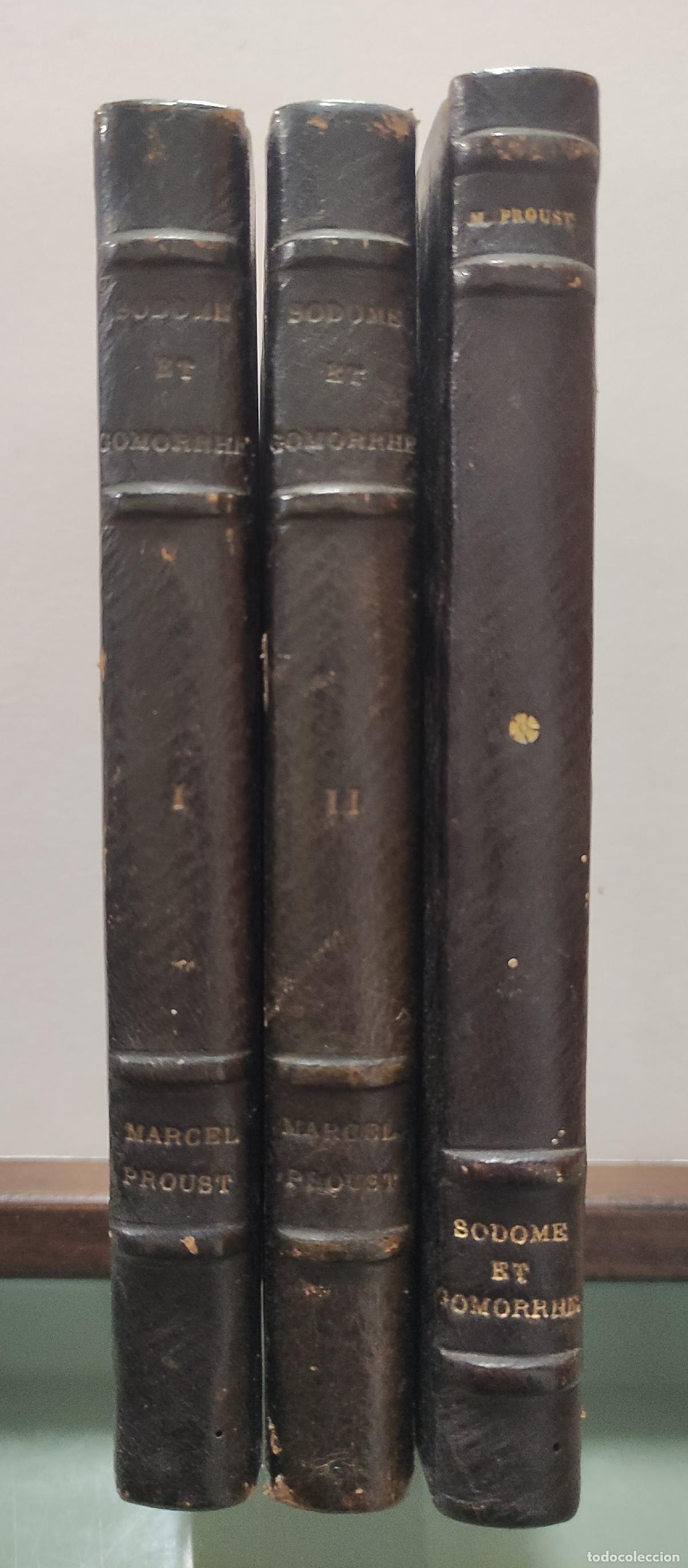 Libros de segunda mano: SODOME ET GOMORRE - 3 TOMOS - MARCEL PROUST - Foto 1