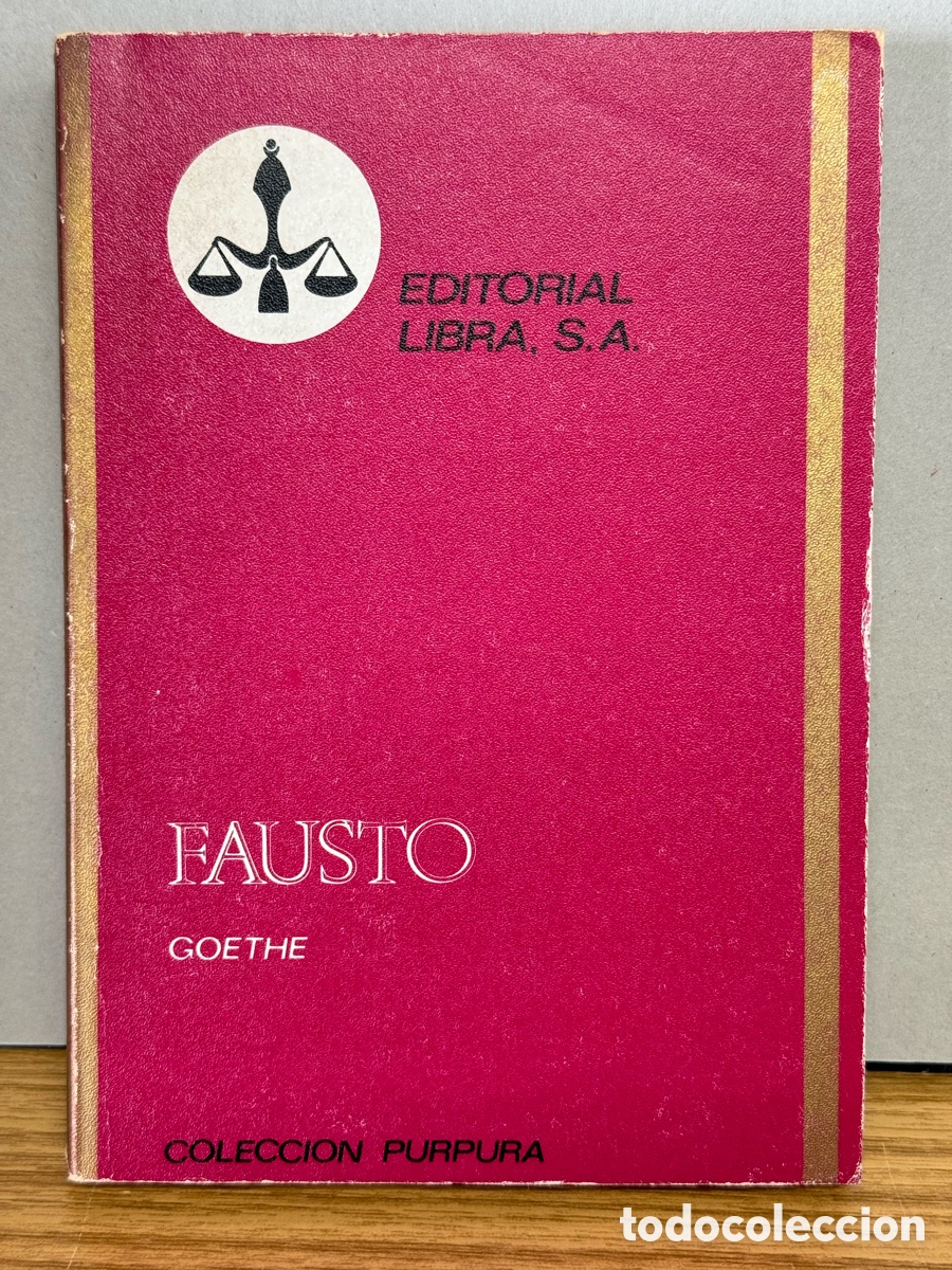 Libros de segunda mano: Libro: Fausto de Goethe - Foto 1