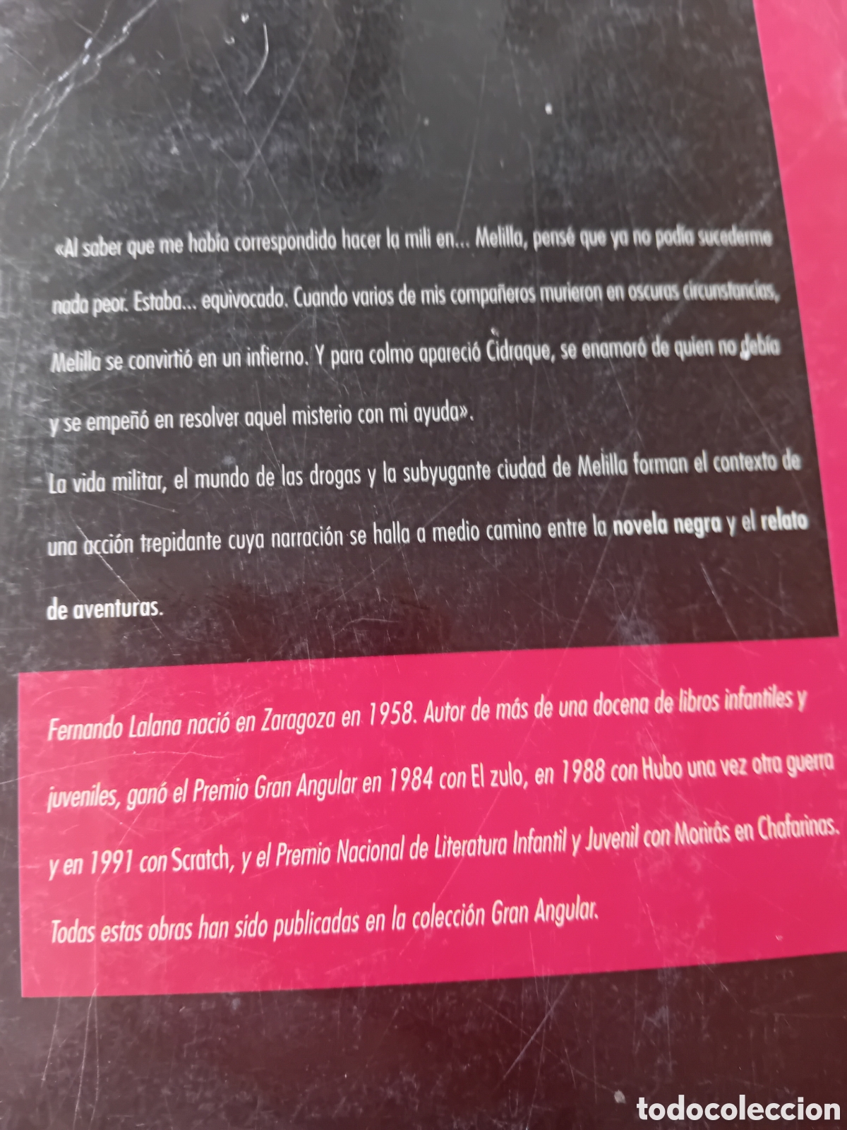 Libros de segunda mano: Morir&aacute;s en Chafarinas, Fernando Lalana - Foto 2