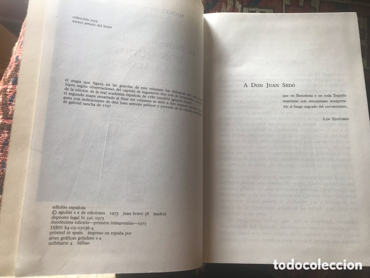 Libros de segunda mano: Don Quijote de la Mancha. 1973. Ilustrado. Aguilar - Foto 9