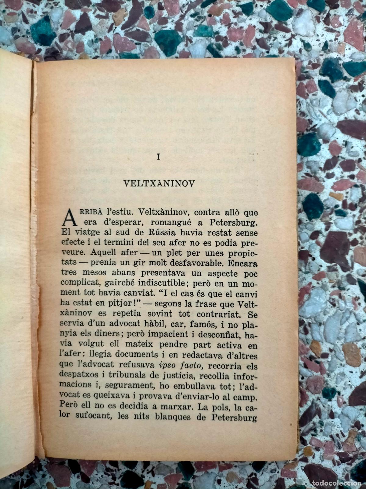 Libros de segunda mano: Letern marit Dostoievski catal&agrave; catal&aacute;n Biblioteca a tot vent - Foto 3
