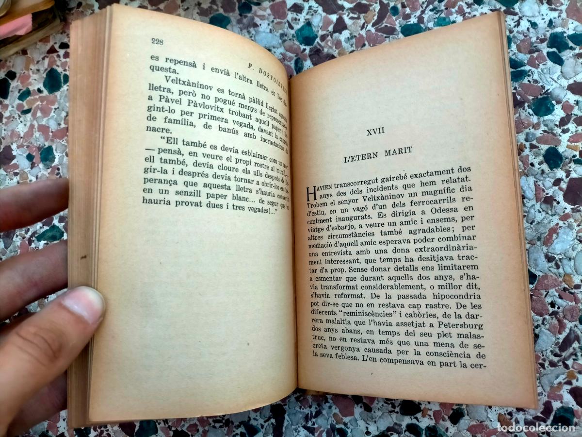 Libros de segunda mano: Letern marit Dostoievski catal&agrave; catal&aacute;n Biblioteca a tot vent - Foto 5