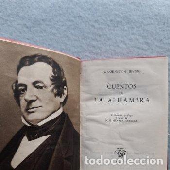 Libros de segunda mano: Cuentos de la alhambra. Washington Irving. Crisol n&ordm; 107. - Foto 2