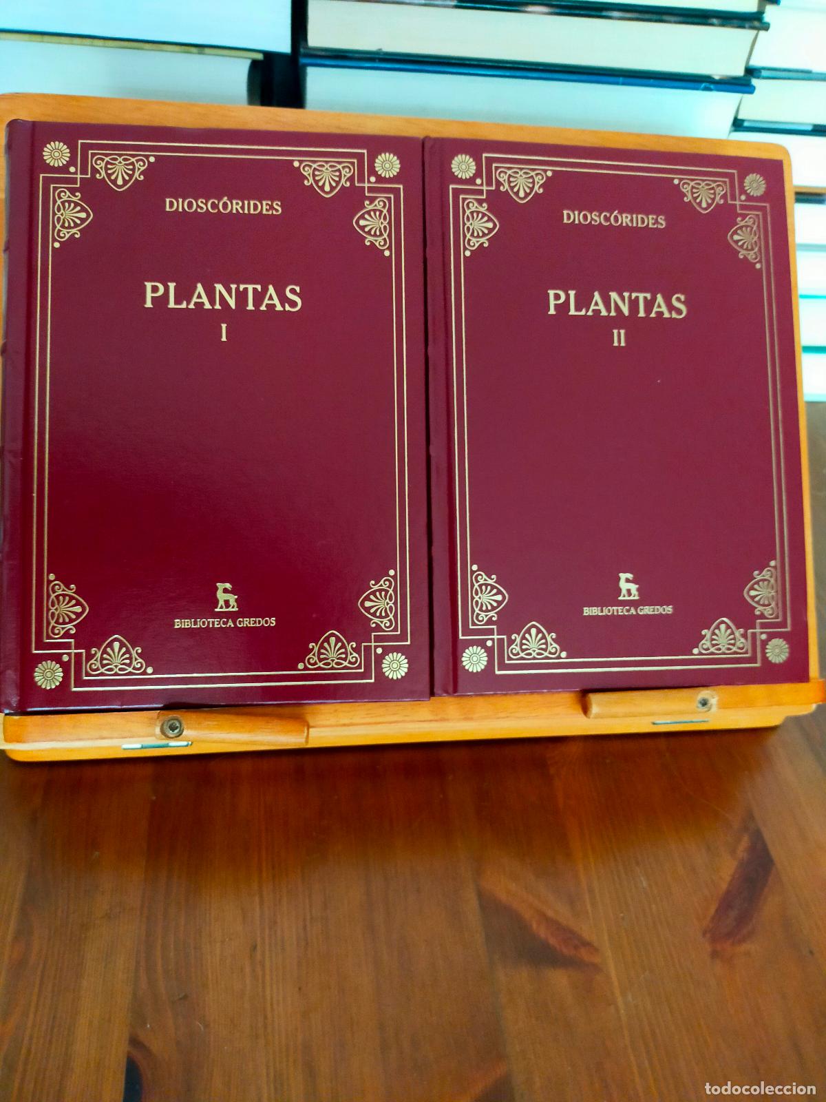 Libros de segunda mano: PLANTAS. 2 TOMOS. DIOSC&Oacute;RIDES. BIBLIOTECA GREDOS - Foto 1
