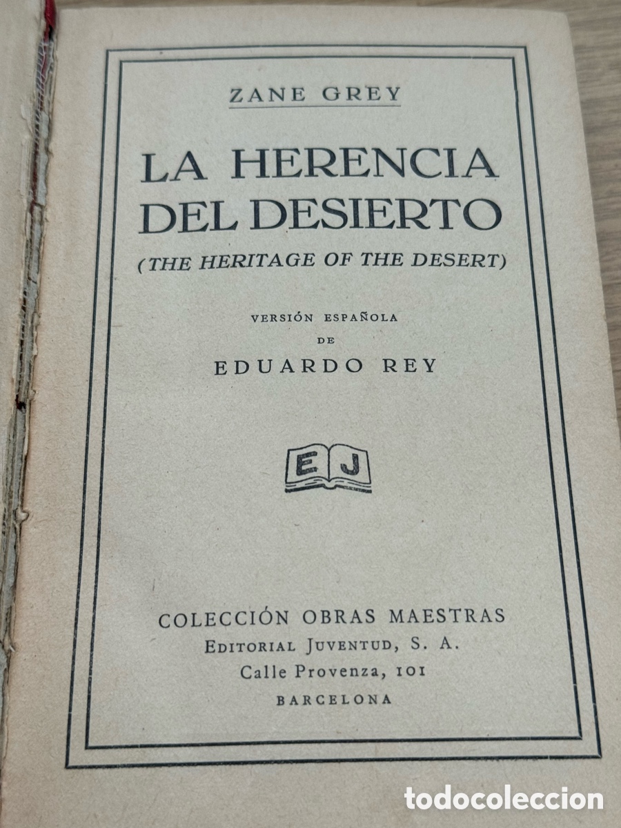 Libros de segunda mano: Libro: La herencia del Desierto - Foto 3