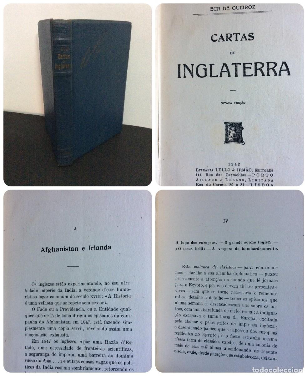 Libros de segunda mano: Cartas de inglaterra (E&ccedil;a de Queiroz) 8.&ordf; edi&ccedil;&atilde;o, 1942 - Foto 1