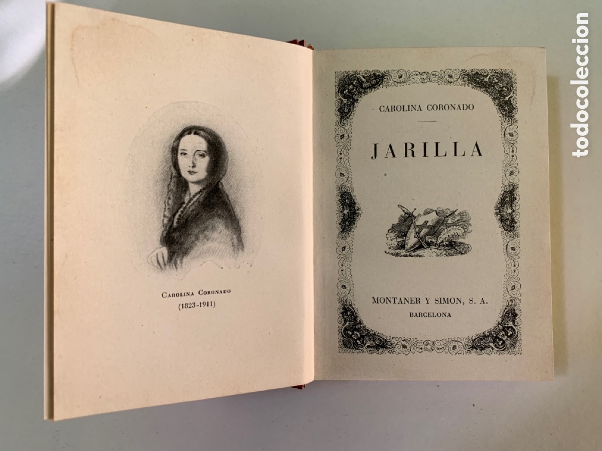 Libros de segunda mano: 1943 - Jarilla - Carolina Coronado (Montaner y Sim&oacute;n) - Foto 2