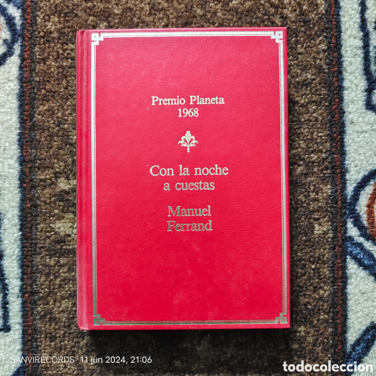 Libros de segunda mano: CON LA NOCHE A CUESTAS (MANUEL FERRAND) (PREMIO PLANETA 1968) - Foto 1