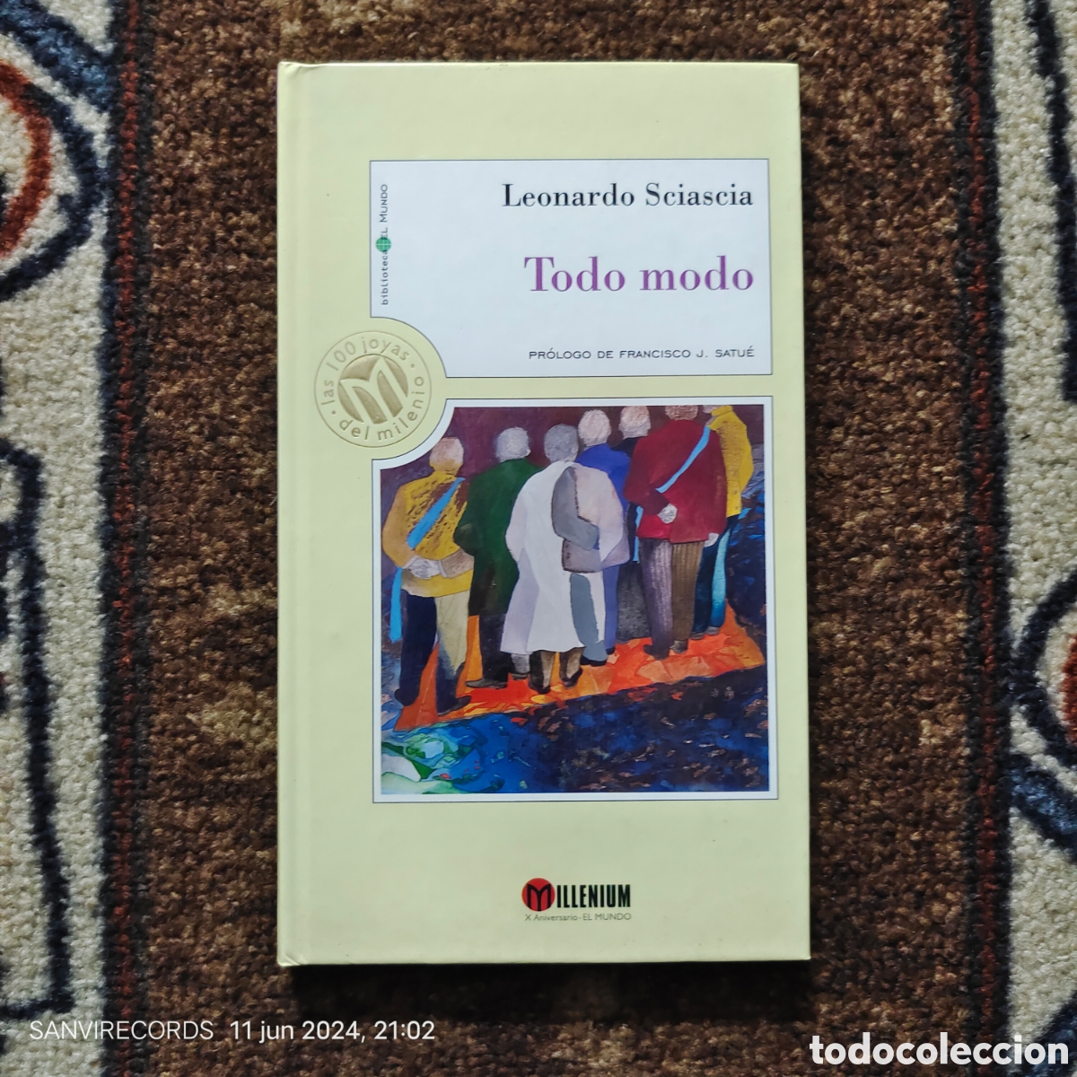 Libros de segunda mano: TODO MODO (LEONARDO SCIASCIA) (MILLENIUM, BIBLIOTECA EL MUNDO) - Foto 1