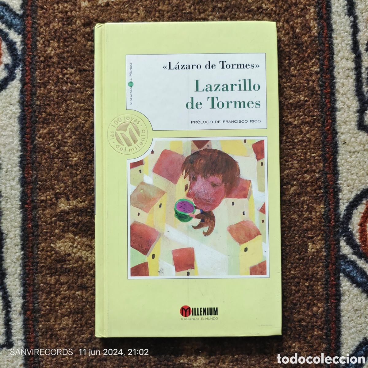 Libros de segunda mano: LAZARILLO DE TORMES (MILLENIUM, BIBLIOTECA EL MUNDO) - Foto 1