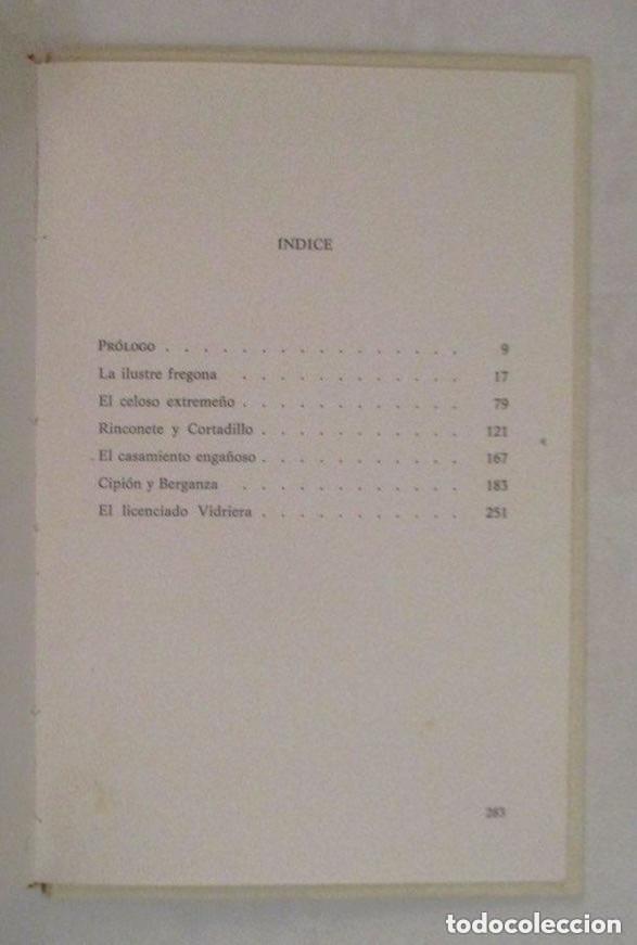 Libros de segunda mano: NOVELAS EJEMPLARES - MIGUEL DE CERVANTES - 2 TOMOS - Foto 9