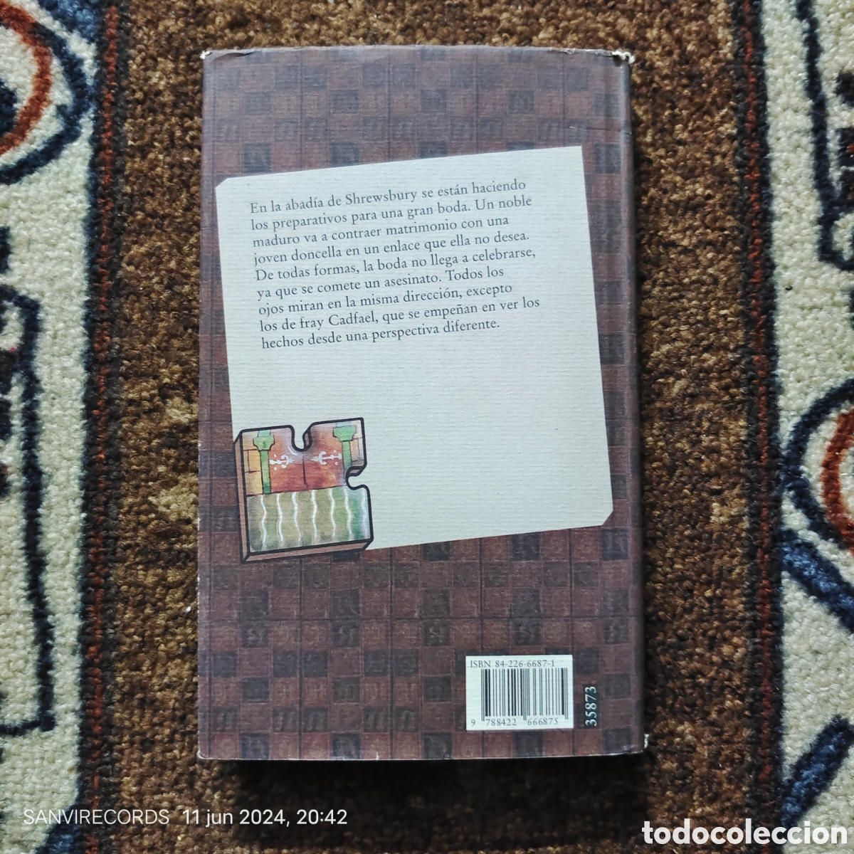 Libros de segunda mano: EL LEPROSO DE ST. GILES (ELLIS PETERS) (C&Iacute;RCULO DE LECTORES) - Foto 2