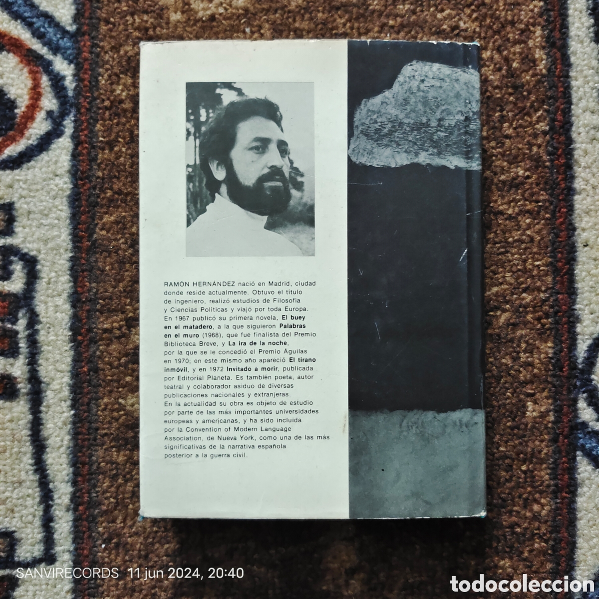 Libros de segunda mano: ETERNA MEMORIA (RAM&Oacute;N HERN&Aacute;NDEZ) (PLANETA) - Foto 3