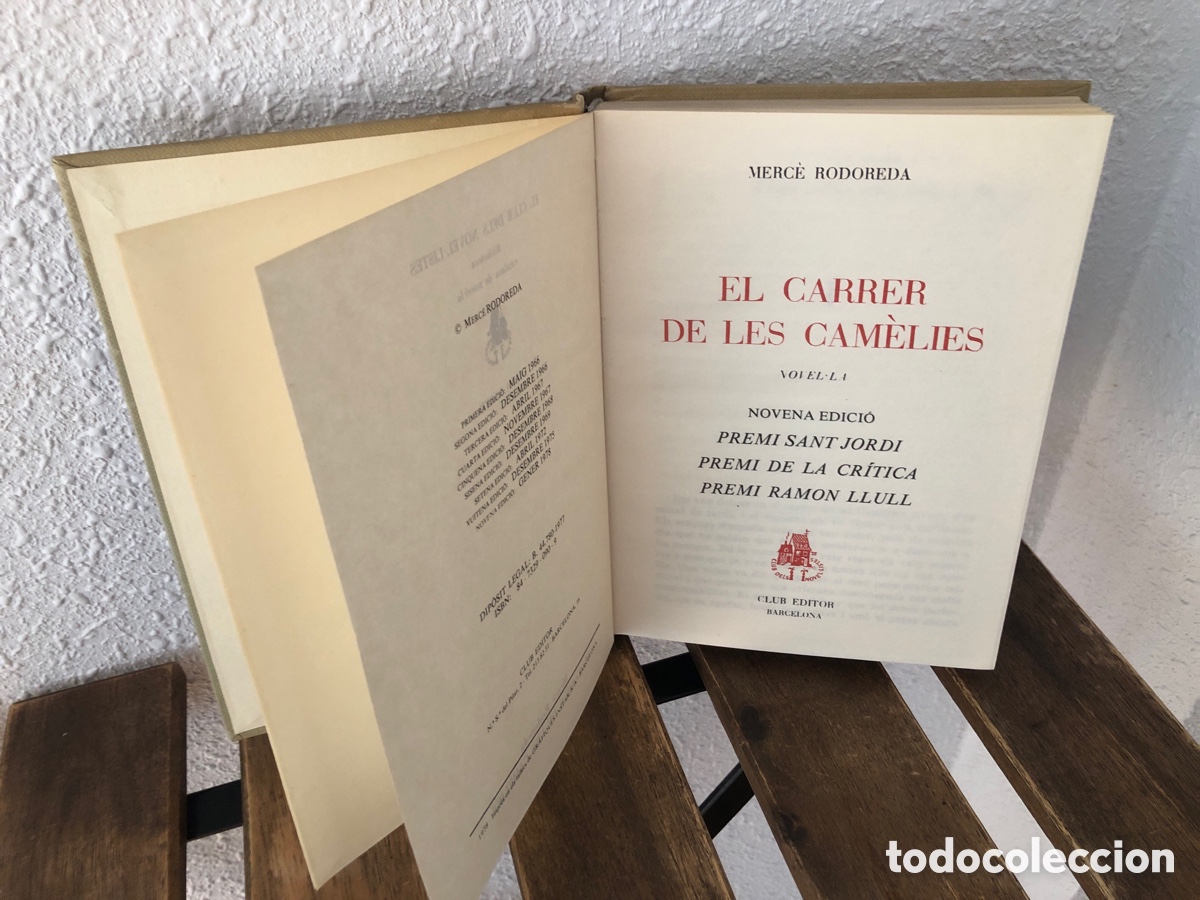 Libros de segunda mano: El carrer de les cam&egrave;lies: Merc&egrave; Rodoreda - Foto 2