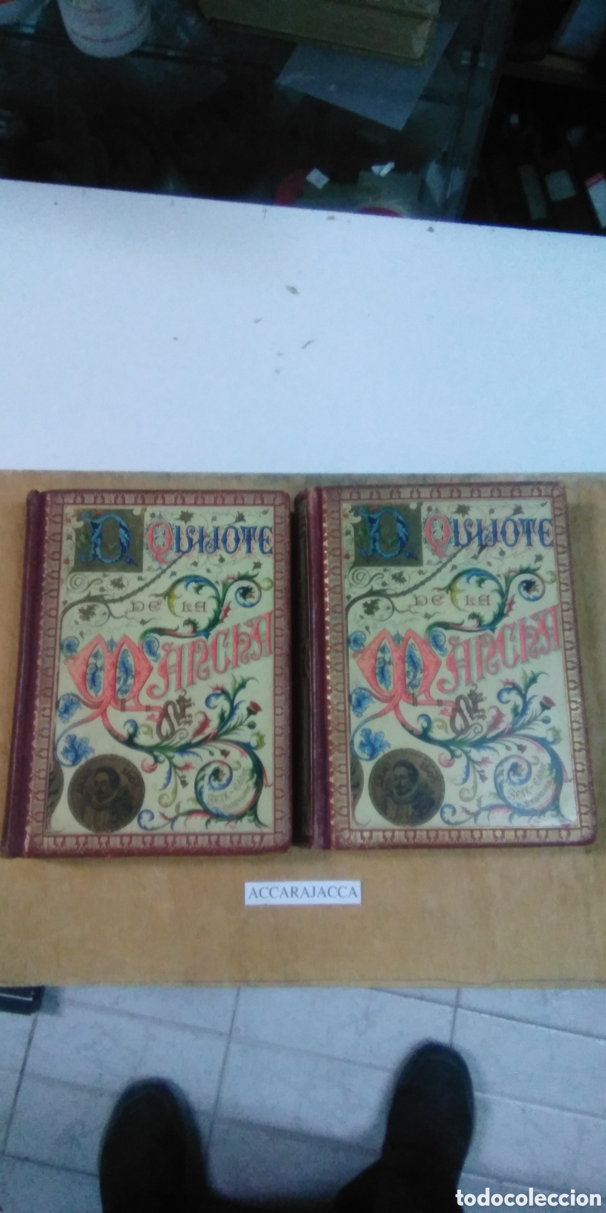Libros de segunda mano: D. Quijote de la Mancha.Cervantes. Seix. Barcelona. - Foto 1