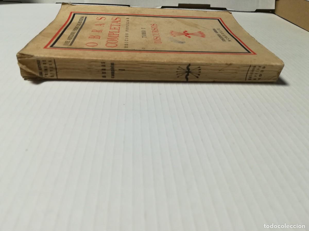 Libros de segunda mano: Obras completas, J. A. Primo de Rivera, ediciones Arriba - Foto 3