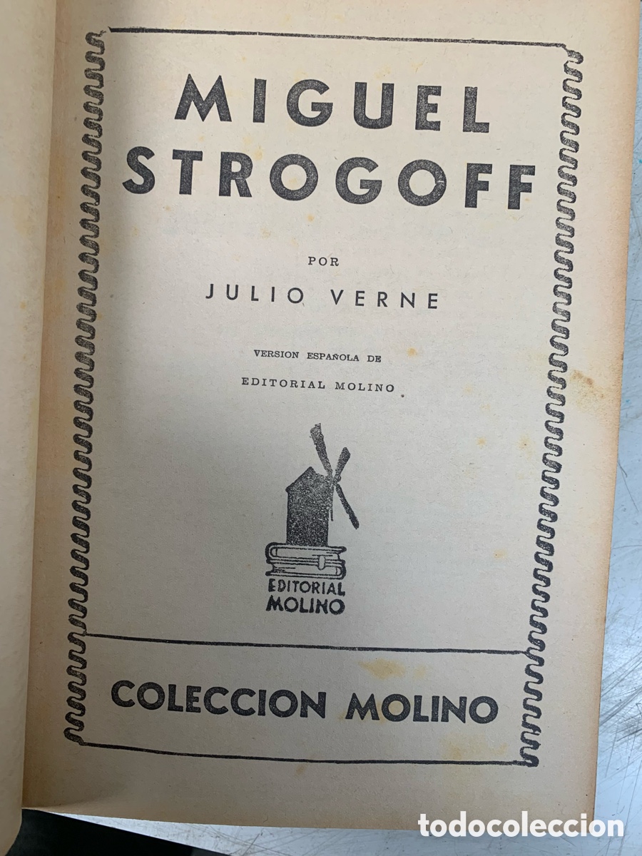 Libros de segunda mano: 01_ MIGUEL STROGOFF JULIO VERNE - Foto 2
