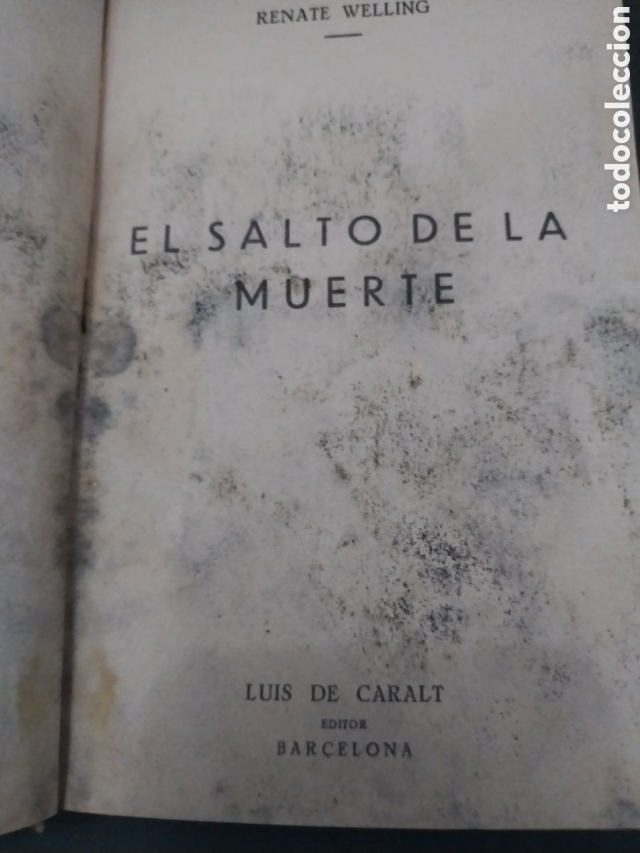 Libros de segunda mano: EL SALTO DE LA MUERTE a&ntilde;o 1946 - Foto 2