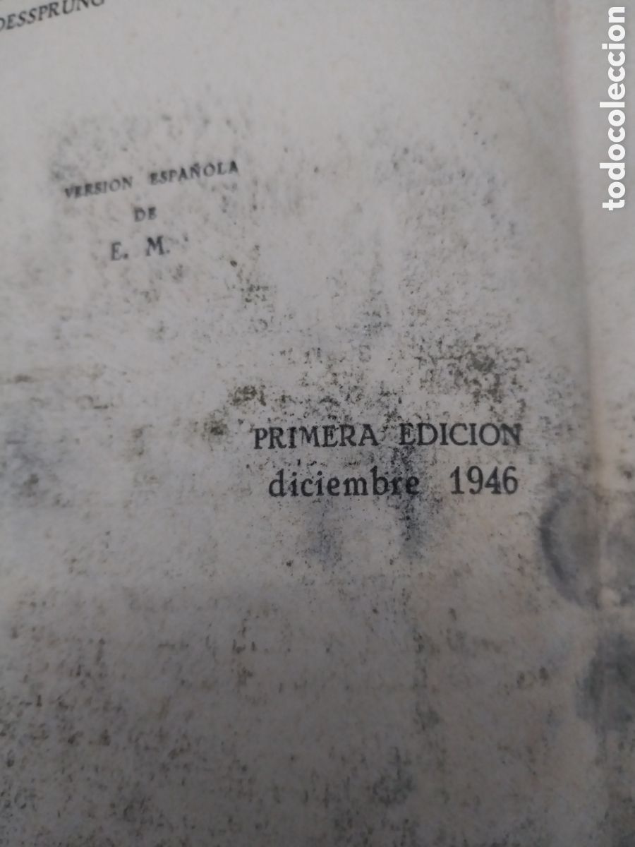 Libros de segunda mano: EL SALTO DE LA MUERTE a&ntilde;o 1946 - Foto 3