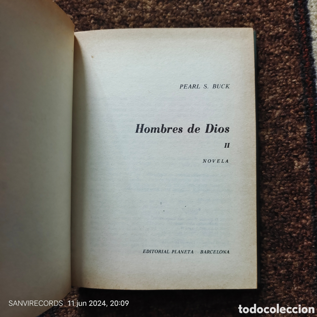 Libros de segunda mano: HOMBRES DE DIOS II (PEARL S. BUCK) (PLANETA) - Foto 2