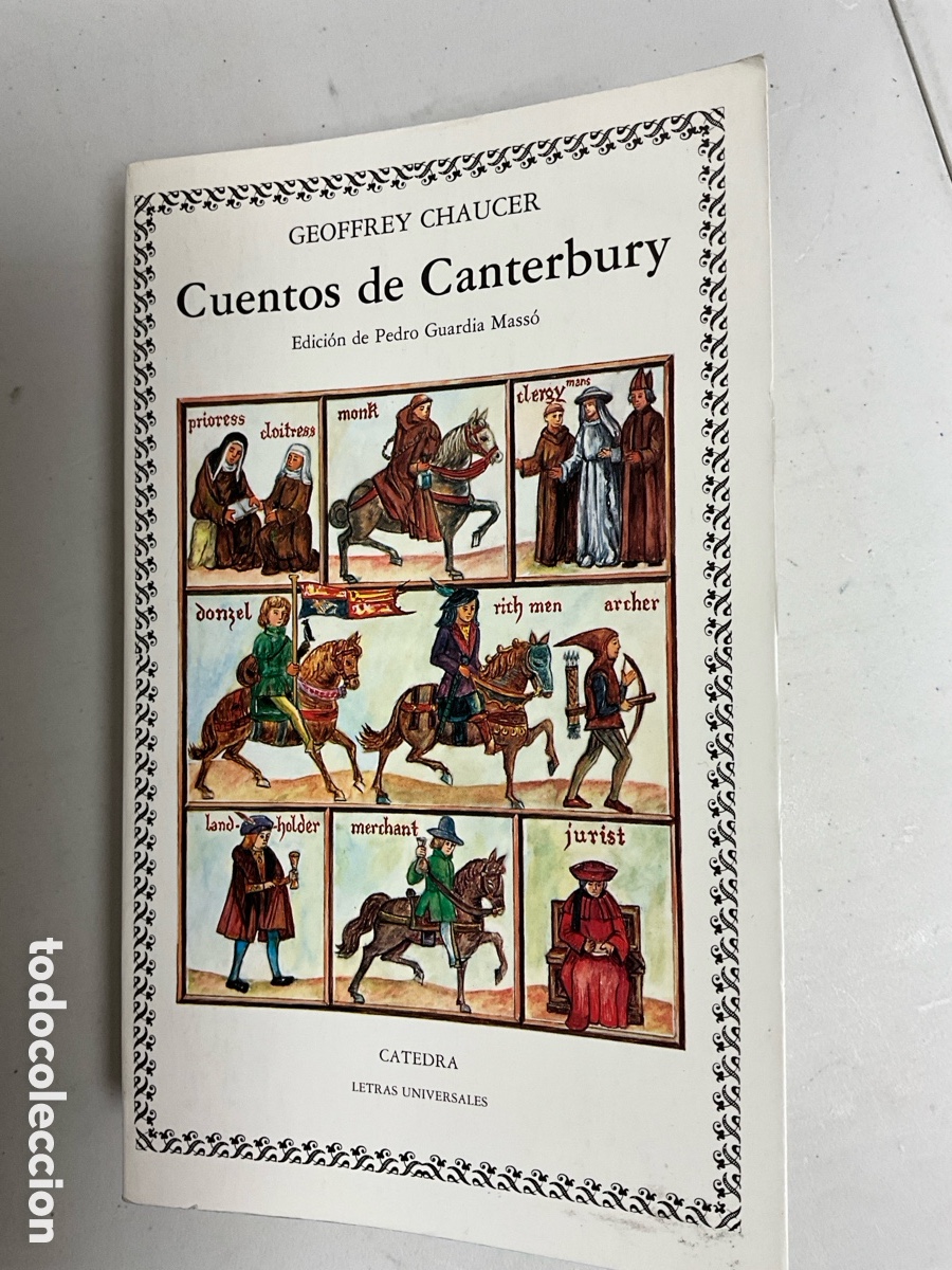 Libros de segunda mano: Cuentos de Canterbury, Geoffrey Chaucer - Foto 1
