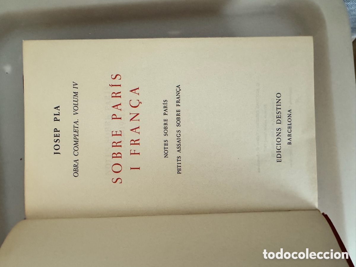 Libros de segunda mano: Obra completa original JOSEP PLA - Foto 7