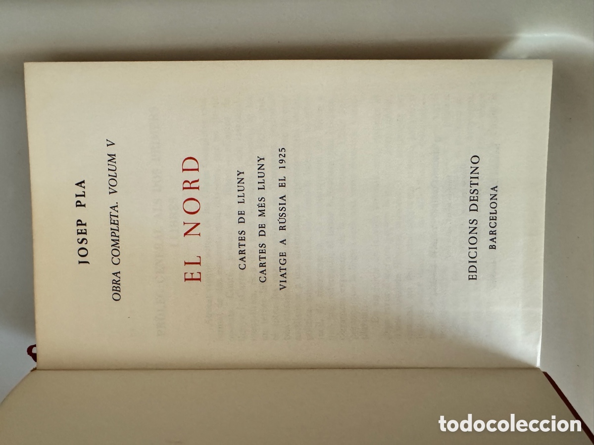 Libros de segunda mano: Obra completa original JOSEP PLA - Foto 8