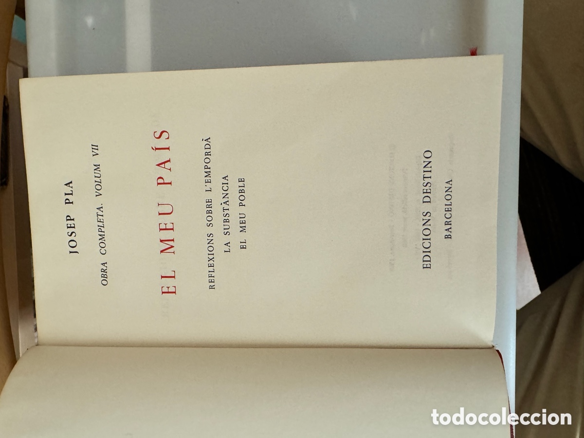 Libros de segunda mano: Obra completa original JOSEP PLA - Foto 10