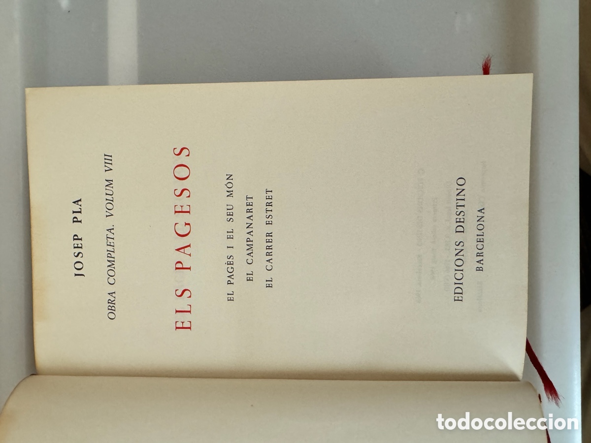 Libros de segunda mano: Obra completa original JOSEP PLA - Foto 11